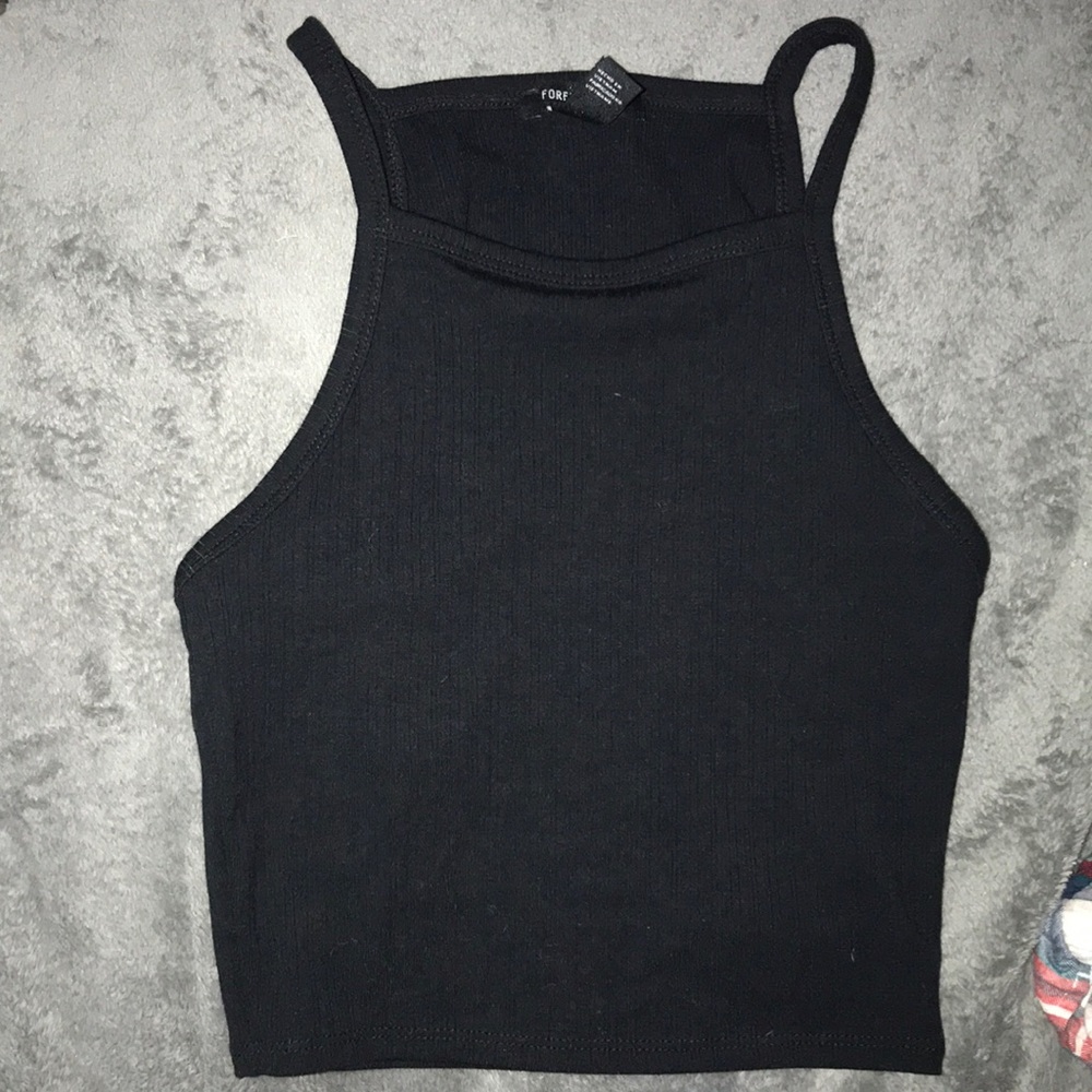 Forever 21 size small halter top. Cute staple for outfits!